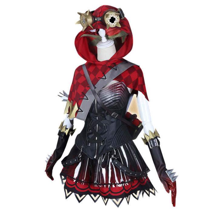 Identity V Mechanic Tracy Reznik Little Red Riding Hood Halloween Cosplay Costume