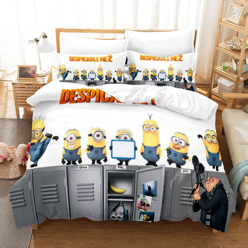 Movie Despicable Me Bedding Set Quilt Cover Without Filler