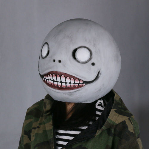Game Cosplay Nier Automata Mask Emil Mask Latex 2B Cosplay Costume Prop Mask