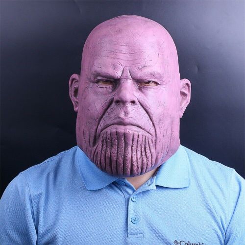 Avengers Endgame Mask Thanos Mask Cosplay Superhero Thanos Mask Latex