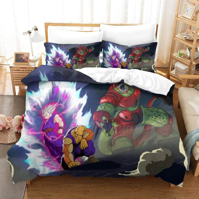 Dragon Ball Super Super Hero Bedding Sets Quilt Cover Without Filler
