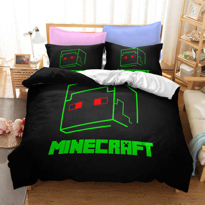 Game Minecraft Bedding Sets Quilt Cover Without Filler