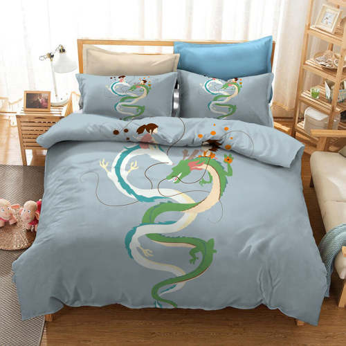 Spirited Away Bedding Sets Pattern Quilt Cover Without Filler