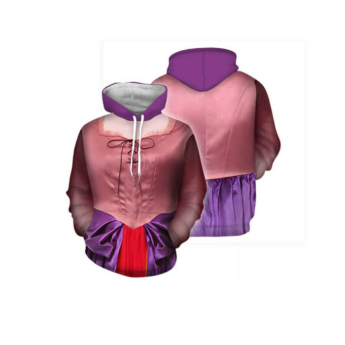 Hocus Pocus 2 Movie Winifred Mary Sarah Unisex Adult Cosplay 3D Print Hoodies Sweatshirt Pullover