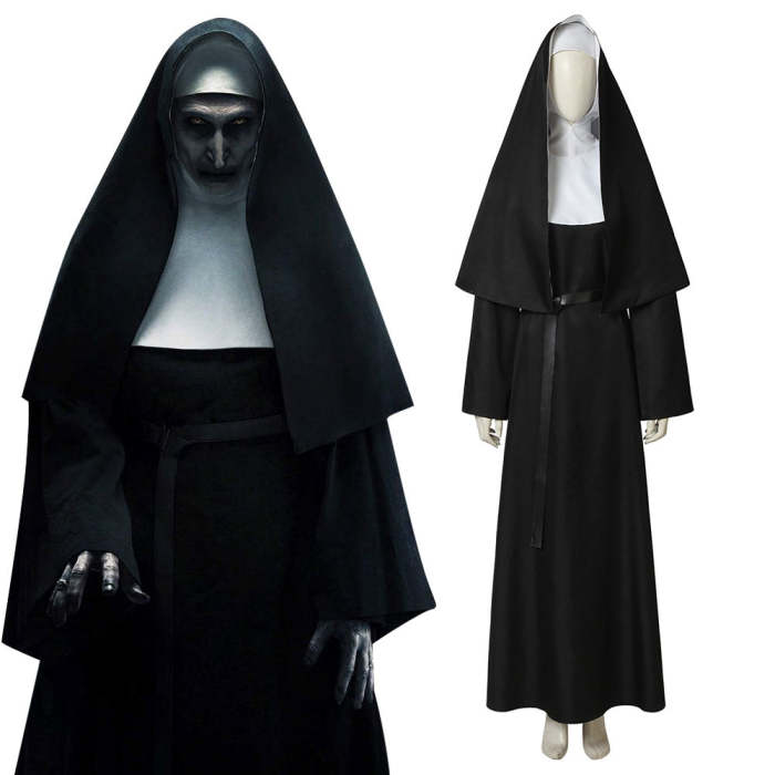 The Nun Valak Demon Nun Cosplay Costume