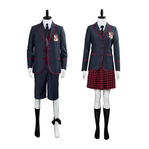 The Umbrella Academy Boys School Uniform Cosplay Costume For Kids