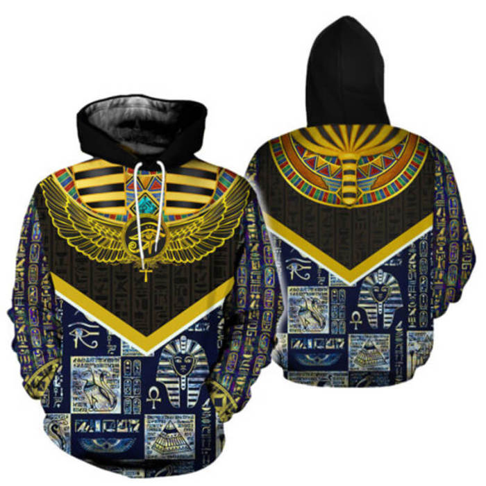 Pharaoh'S Favorite Concubine Eye Of Horus Hoodie Unisex Adult Cosplay 3D Print Pullover Sweater