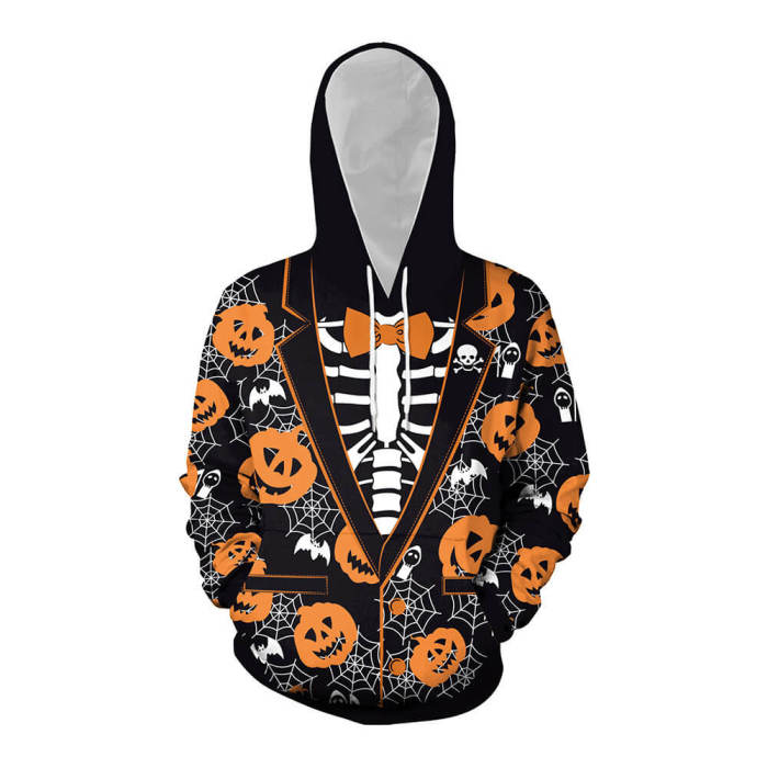 Hoodie Halloween Costume Unisex Adult Cosplay Pullover Sweater