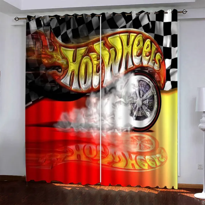 Car Model  Wheels Curtains Blackout Window Drapes