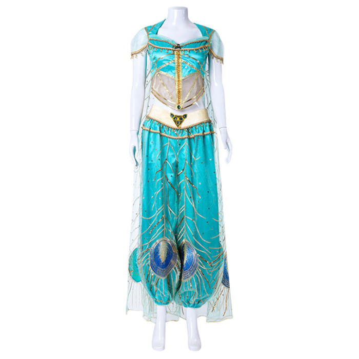   Aladdin Princess Jasmine Cosplay Costume
