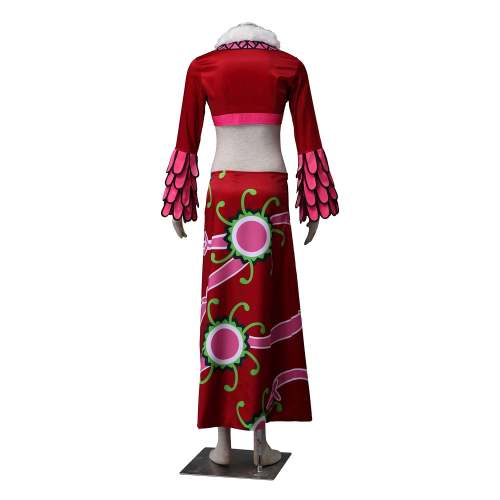 One Piece The Empress Boa Hancock Cosplay Costume