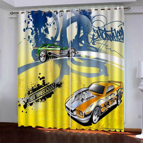 Car Model  Wheels Curtains Blackout Window Drapes