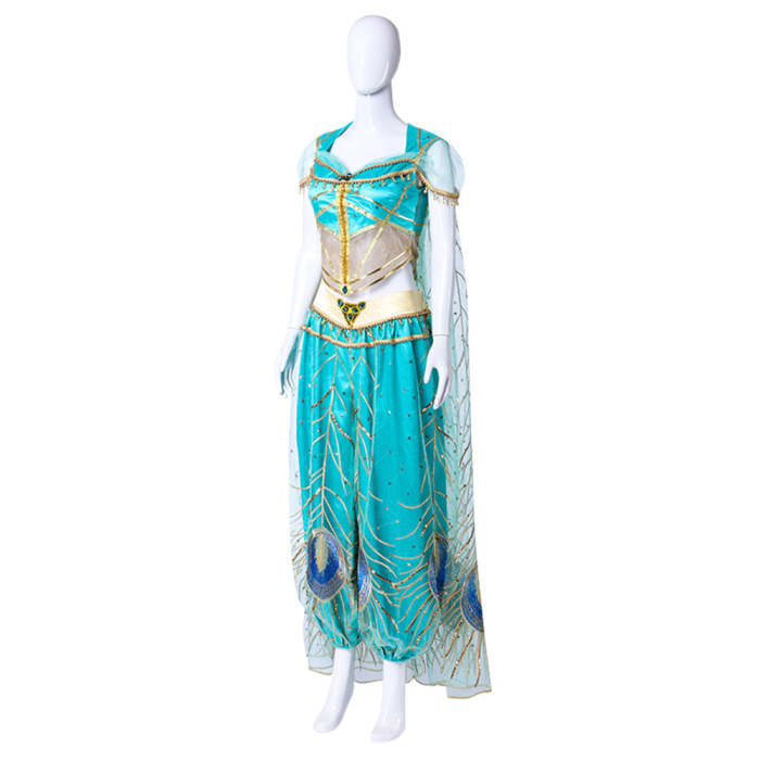   Aladdin Princess Jasmine Cosplay Costume