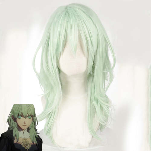 Fire Emblem: Three Houses Female Byleth Green Cosplay Wig