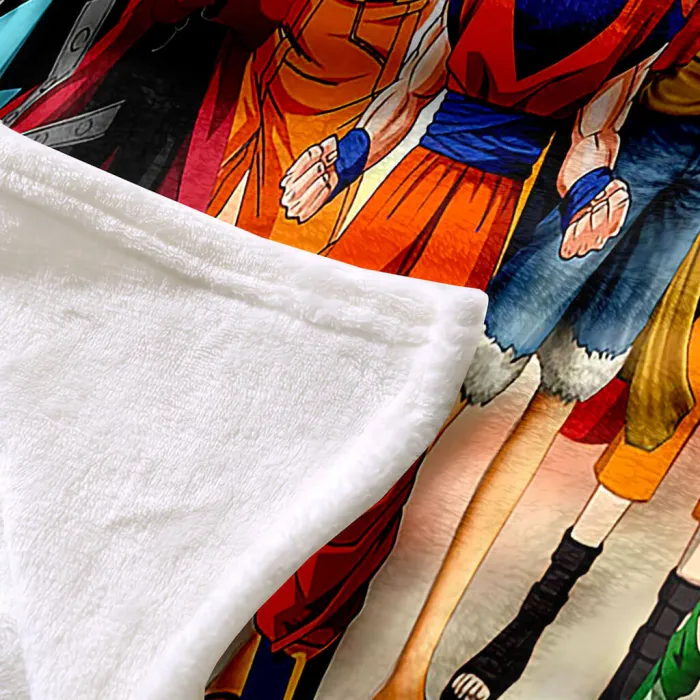 Dragon Ball Super Blanket Flannel Throw Room Decoration