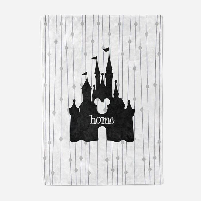 Mickey Blanket Flannel Throw Room Decoration