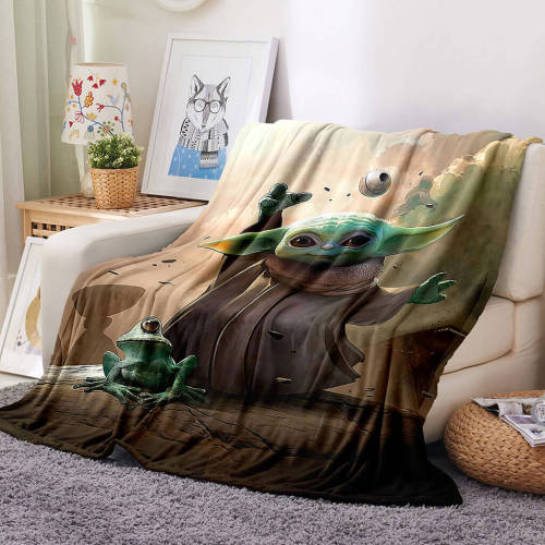 Star Wars Pattern Blanket Flannel Throw Room Decoration