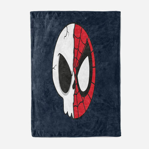 Spider-Man Pattern Blanket Flannel Throw Room Decoration