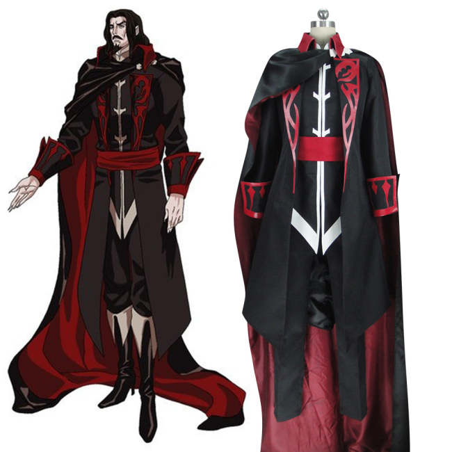 Castlevania Season 2  Anime Dracula Cosplay Costume