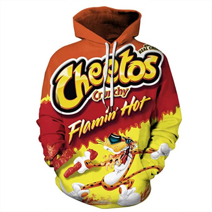 3D Cheetos Printed Sweatshirt