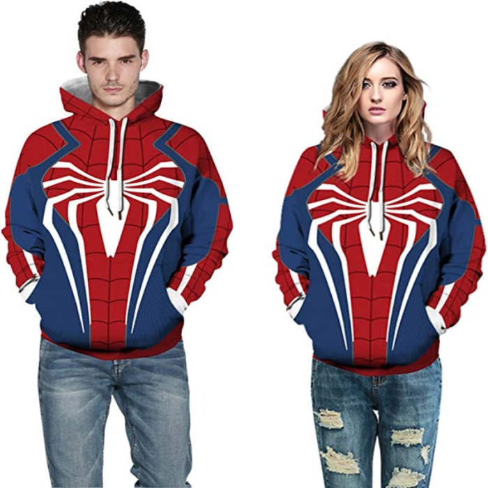 Unisex 3D Spiderman Sweatshirt