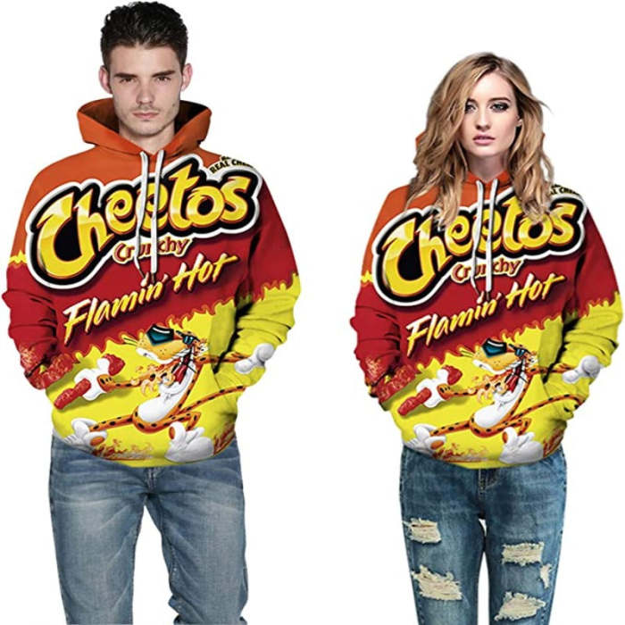 3D Cheetos Printed Sweatshirt