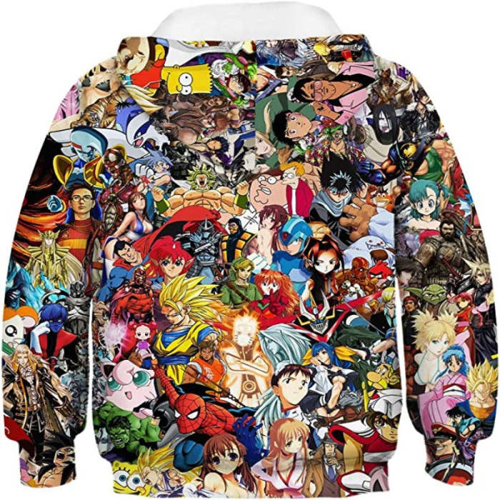 Unisex Kid'S Anime Sweatshirt