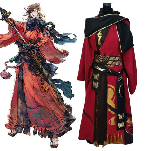 Final Fantasy Xiv Ff14 Samurai Cosplay Costume