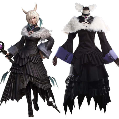 Final Fantasy Xiv Shadowbringers 5.0 Ff14 Y'Shtola Rhul Yshtola Rhul Cosplay Costume
