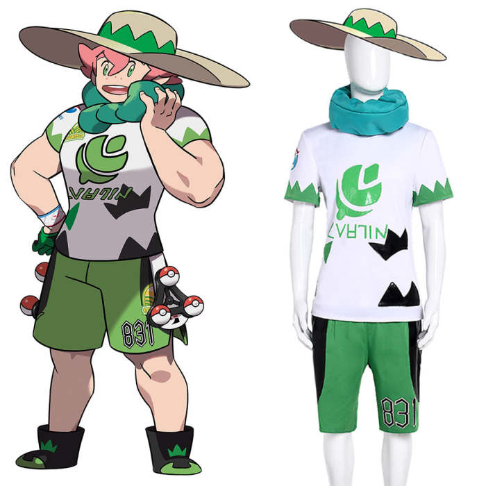 Pokemon Pokémon Sword And Pokémon Shield Milo Cosplay Costume
