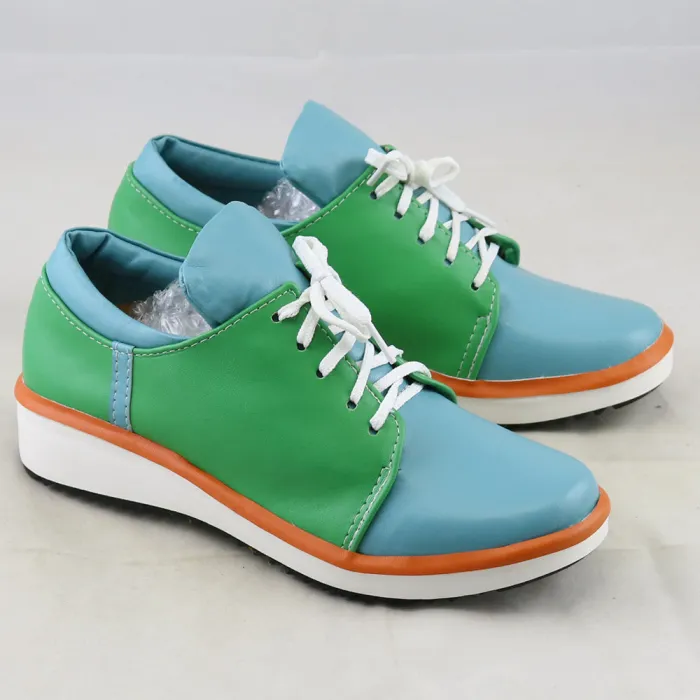 Overwatch Ow Anniversary ! Mei Legendary Skin Mei Ling Zhou Green Blue Cosplay Shoes - B Edition