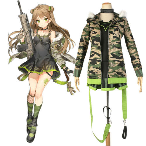 Girls' Frontline Rifle Forward-Ejection Bullpup Rfb Cosplay Costume