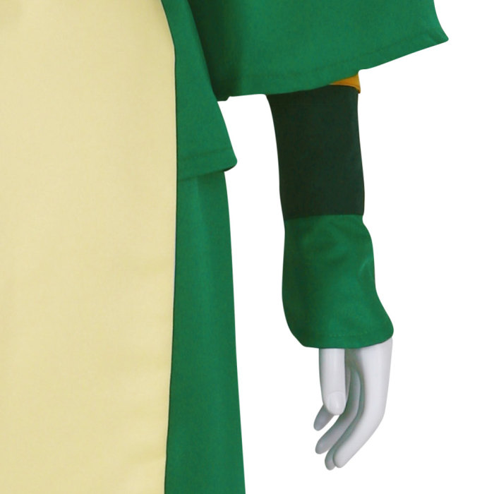 Avatar The Last Airbender Toph Beifong Green Cosplay Costume