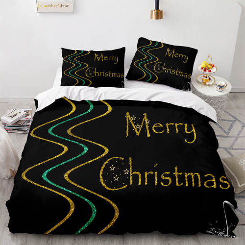 Christmas Pattern Bedding Sets Quilt Cover Without Filler