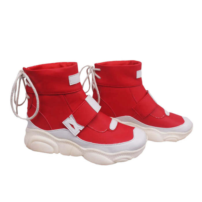 Overwatch2 Ow2 Kiriko Red Cosplay Shoes