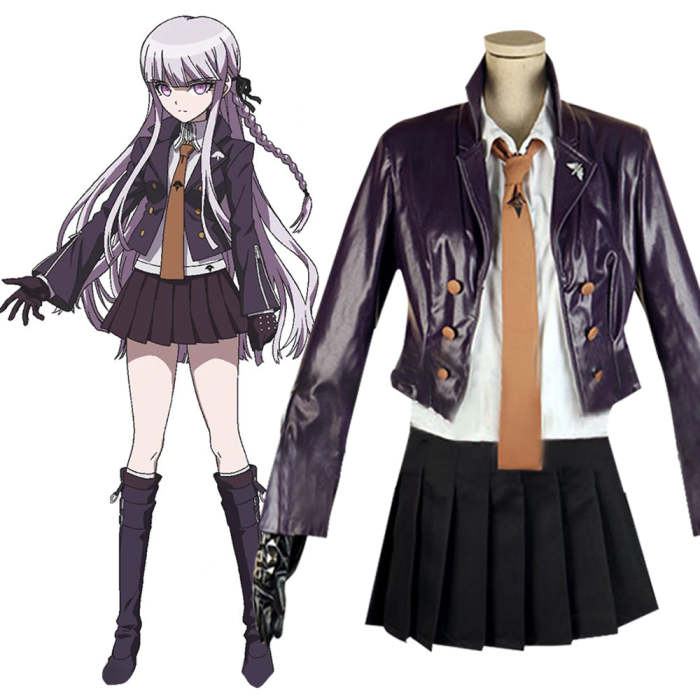 Danganronpa Dangan Ronpa Kyoko Kirigiri Cosplay Costume