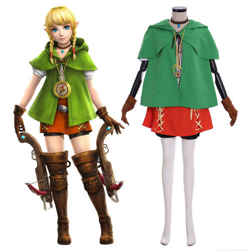 The Legend Of Zelda: Breath Of The Wild Linkle Cosplay Costume