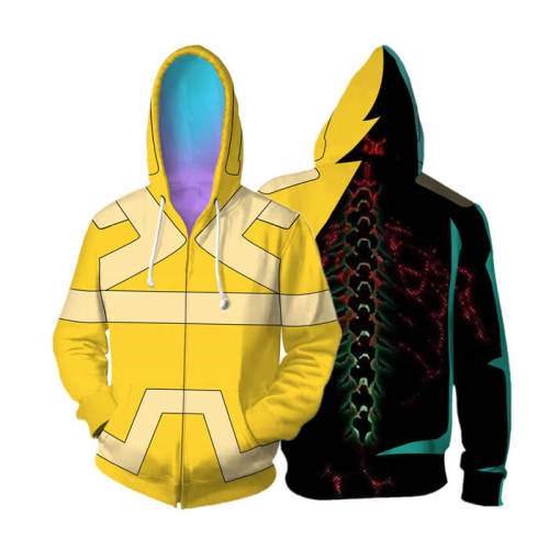 David Martinez Jacket Cyberpunk Edgerunners Anime Unisex Adult Cosplay 3D Print Zip Up Sweatshirt