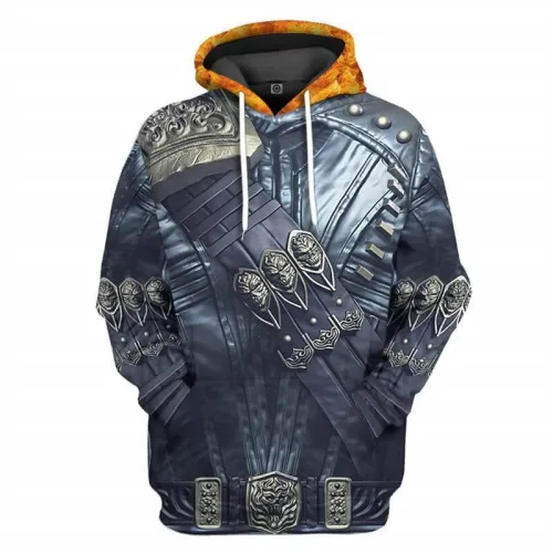 Ghost Rider Costume Cosplay Movie Unisex Adult 3D Print Sweatshirt Pullover