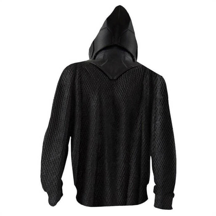 Batman Cosplay Unisex Adult 3D Print Zip Up Sweatshirt Jacket