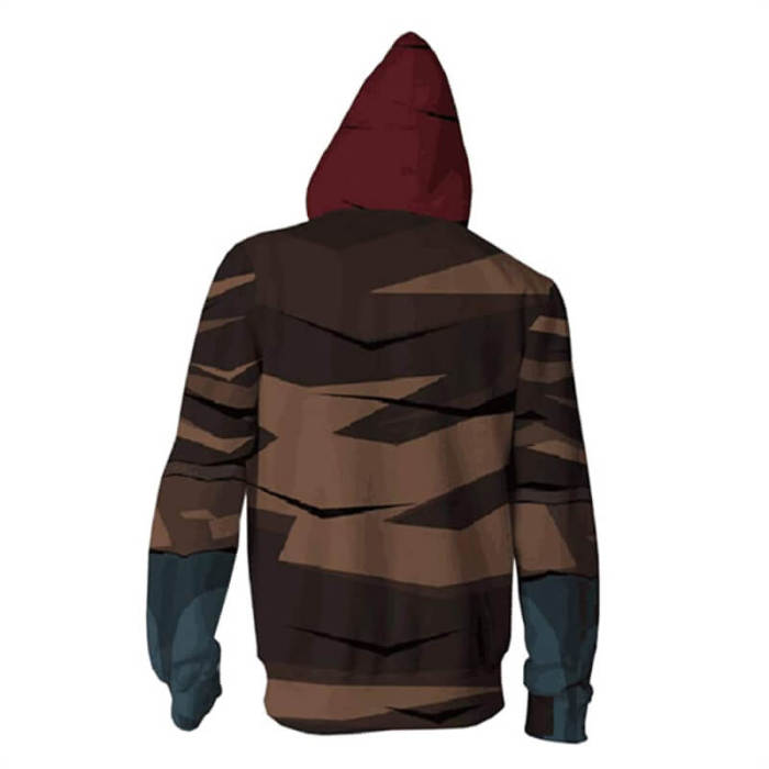 Batman Cosplay Unisex Adult 3D Print Zip Up Sweatshirt Jacket