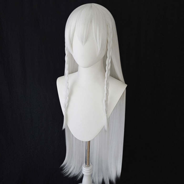 Azur Lane Hms Hermione White Cosplay Wig