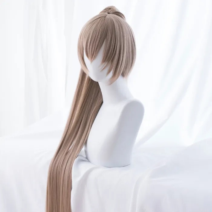Azur Lane Mnf Jean Bart Light Brown Cosplay Wig