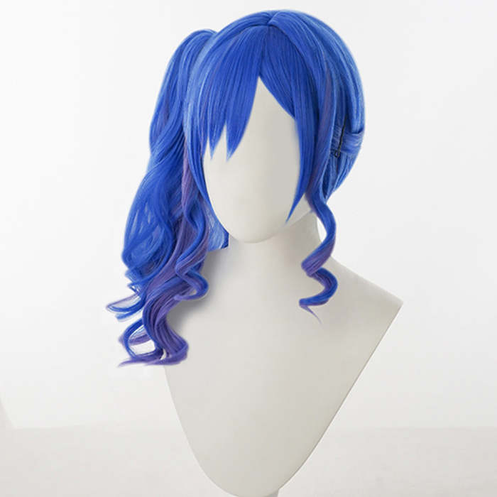 Azur Lane St. Louis Luxury Handle Blue Cosplay Wig