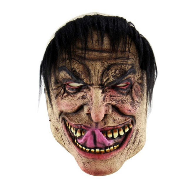 Halloween Latex Mask Old Man Latex Mask For Masquerade Halloween Costume Party Bar Realistic Lightweight Horror Decoration