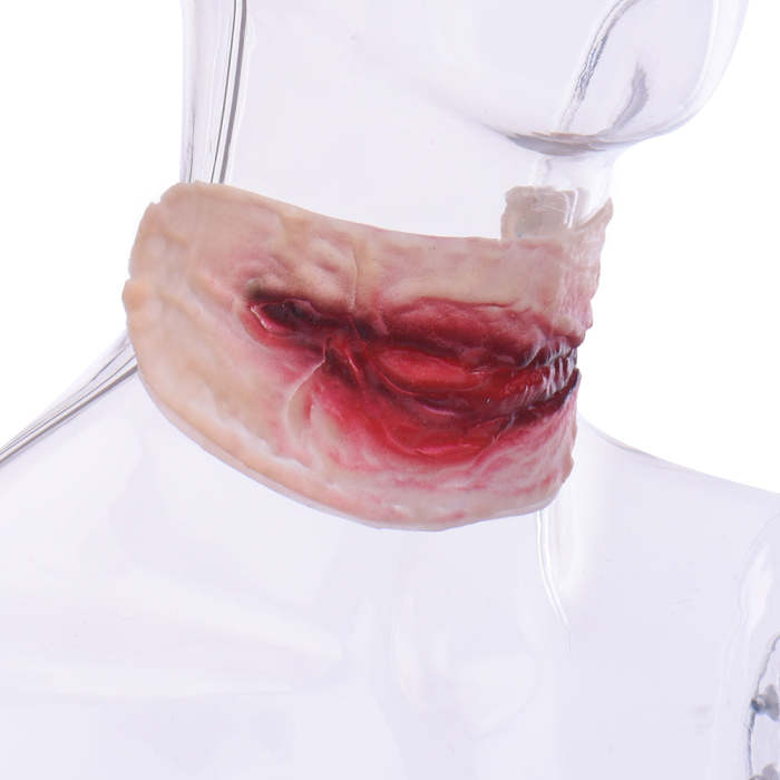 Scary Vampire Bite Horrible Halloween Festival Masks Neck Bite Wound Horror Mask Party Halloween Costume Party Cosplay Supplies