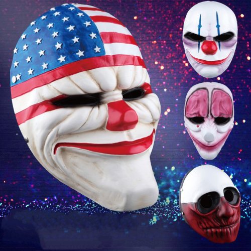 Clown Masks For Masquerade Party Scary Clowns Mask Payday 2 Halloween Horrible Mask