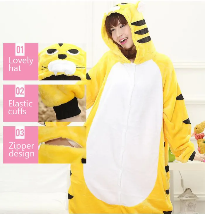 [22 Styles] Unicorn Monokuma Brown Bear Blue Shark Sloth Pajamas Pokemon Lemur Animal Kigurumi Onesies Cosplay