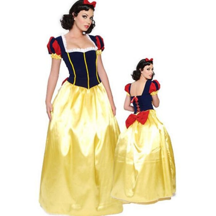 Women'S Full Length Snow White Costume