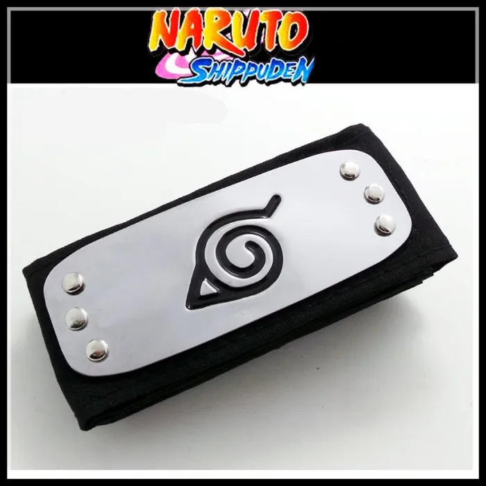 Anime Naruto Headband Leaf Village Logo Konoha Uchiha Itachi Kakashi Akatsuki Members Cosplay Costume Accessories